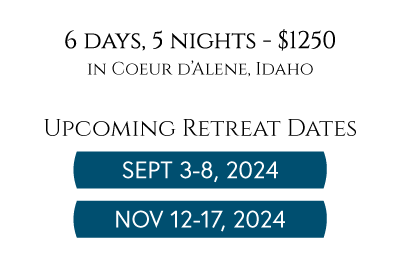 upcoming retreat dates: september 3 thru 8 2024 and november 12 thru 17 2024